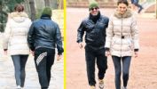 Cem Yılmaz Ayşe Hatun Önal Sabah Sporunda Yakalandılar / Cem Yılmaz-Ayşe Hatun Önal